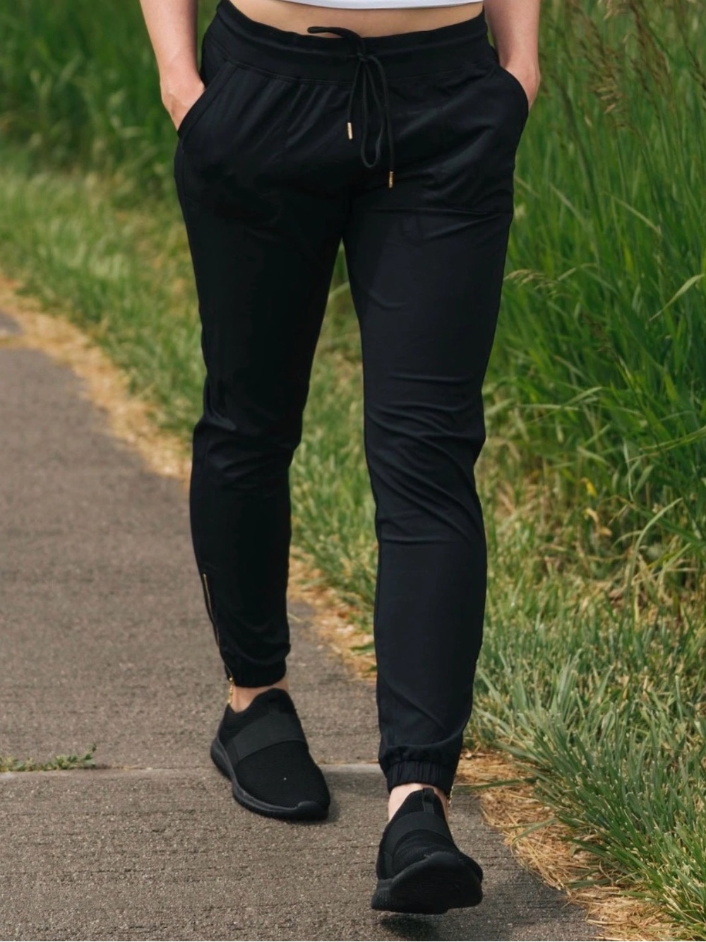 Zyia Active XL Peak Zipper Joggers